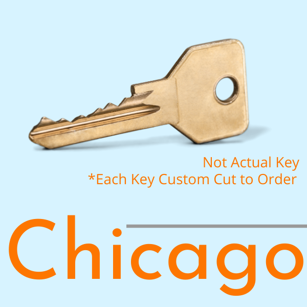 CompX Chicago C5002LP-1X03 File Cabinet Lock,Key 1X03