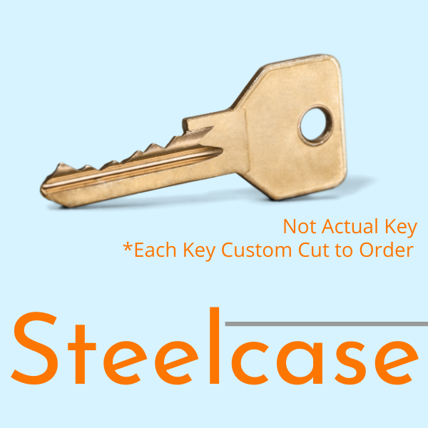 thumbnail image 2 of 2x Steelcase FR Series Replacement Keys – For Desk And File Cabinet Locks 2 of 5