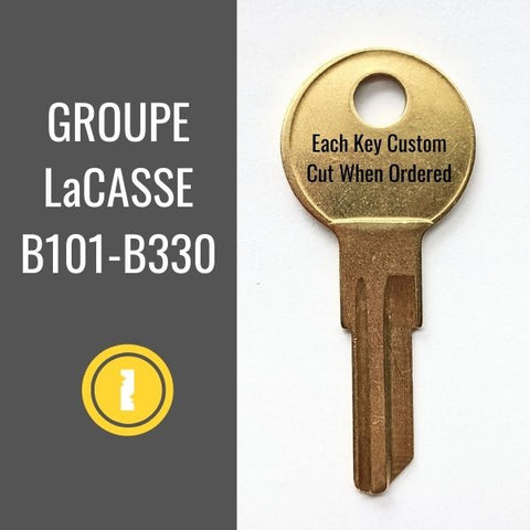 Replacement Groupe LaCasse File Cabinet Key B141