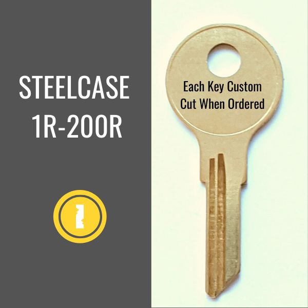 Replacement Steelcase File Key 24R Trouble Free Keys