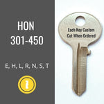 Replacement HON File Cabinet Key 366H