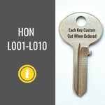 Replacement HON File Cabinet Key L001