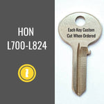 Replacement HON File Cabinet Key L727