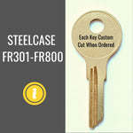 Replacement Steelcase File Cabinet Key FR600