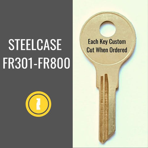 Replacement Steelcase File Cabinet Key FR507