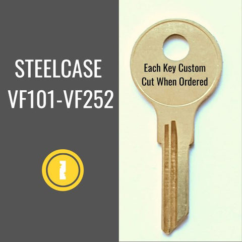 Replacement Steelcase File Cabinet Key VF143